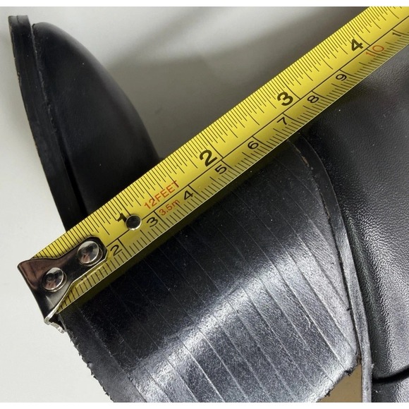 Banana Repubic Factory Women's Tall Shaft Leather Pull On Boots Size 8.5 - Picture 8 of 10